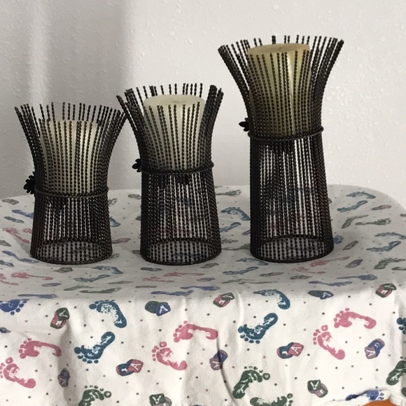 Three Set Candle holders - Picture 6 of 6